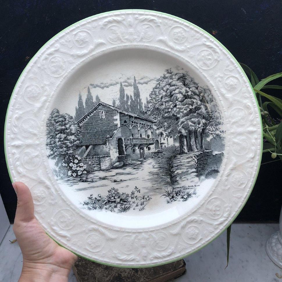 Блюдо большое Devon England 20-е годы