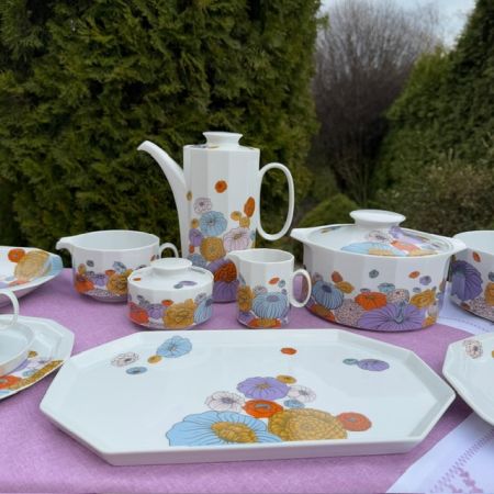Салатник Rosenthal Polygon Patras 21 см 1960-1970 гг фарфор Германия 