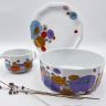 Салатник Rosenthal Polygon Patras 21 см 1960-1970 гг фарфор Германия 