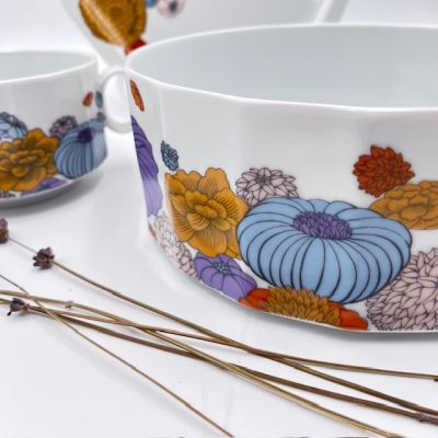 Салатник Rosenthal Polygon Patras 21 см 1960-1970 гг фарфор Германия