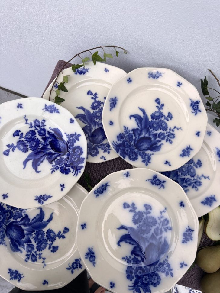 Тарелка 22 см Basin Harlem Saar ВиллеройБох 1900-е гг