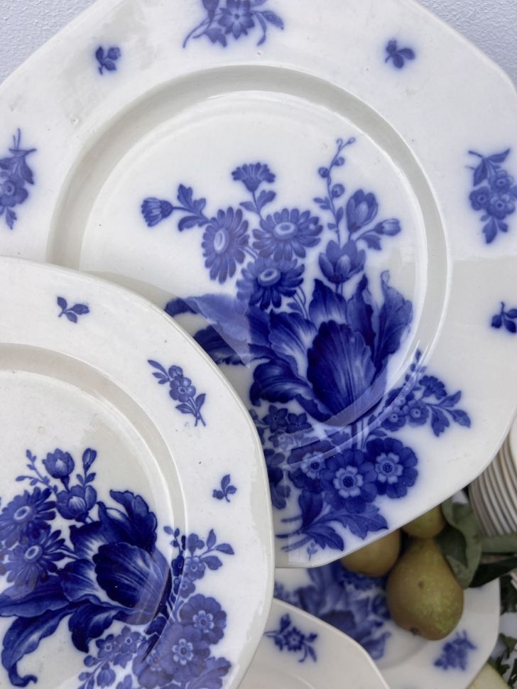 Тарелка 22 см Basin Harlem Saar ВиллеройБох 1900-е гг