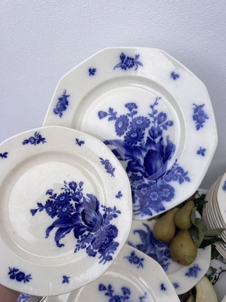 Тарелка 22 см Basin Harlem Saar ВиллеройБох 1900-е гг