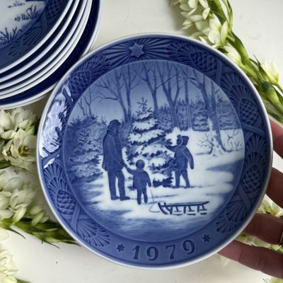 Тарелка ежегодная 1979 Royal Copenhagen Дания