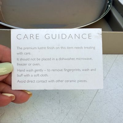 Блюдо Wedgwood by Jasper Conran Серый глянец 34 см Англия