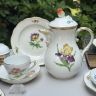 Кофейное трио Meissen Мейсенский букет​ 100 мл 1966 г. Германия