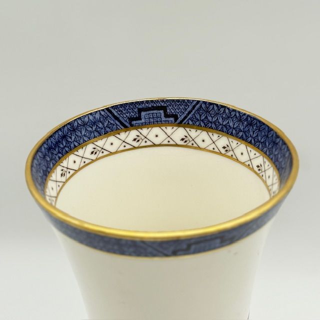 Ваза Royal Doulton Booths Real old Willow 24 см Англия 1981 г.