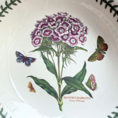 Тарелка глубокая Portmeirion Botanic Garden Sweet William 22 см Портмерион Англия  