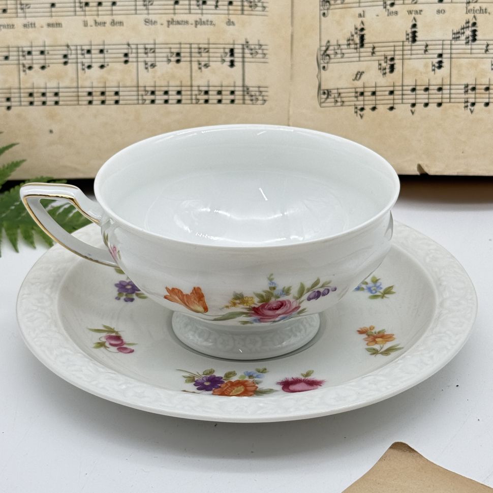 Чайная пара Rosenthal Maria Classic Rose 250 мл Германия