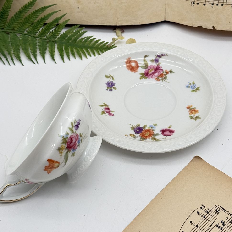 Чайная пара Rosenthal Maria Classic Rose 250 мл Германия