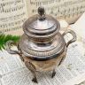 Сахарница на ножках UDNER серебрение Англия