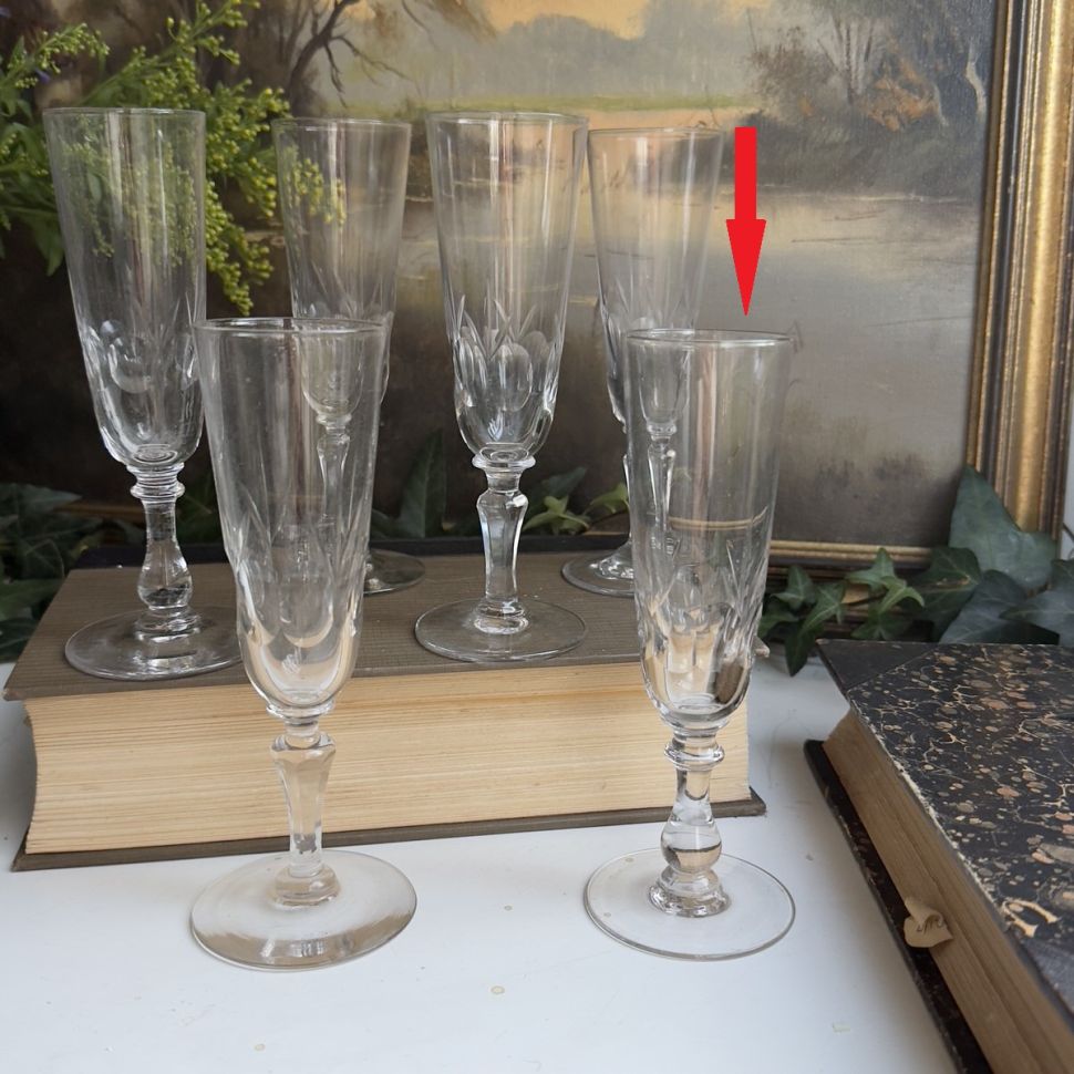 Бокал флют 120 мл хрусталь Франция