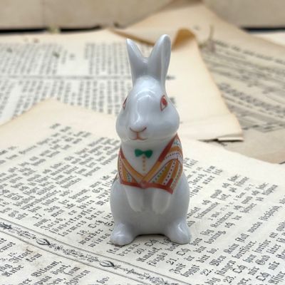 Статуэтка ИФЗ Кролик Хвостик 8 см фарфор 