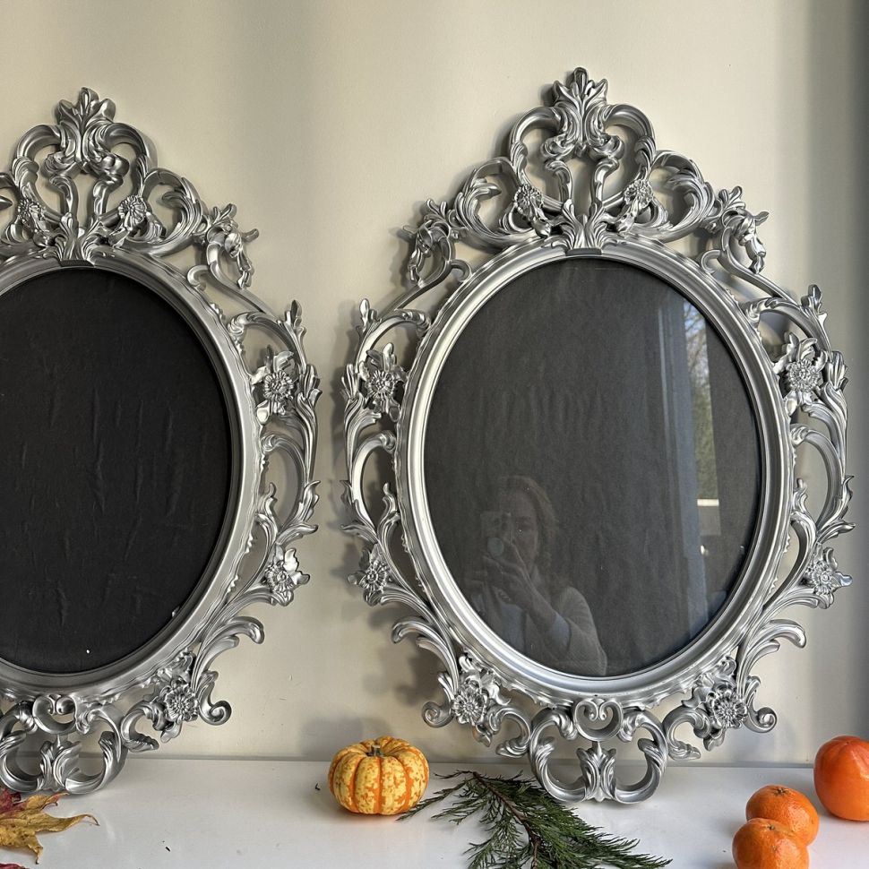 Рама 60х84 см со стеклом винтаж Икеа пластик