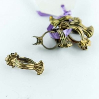 Кольцо прищепка для штор набор 6 шт.