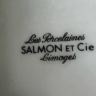 Тарелка Les Porсelaines SALMON et Cie Limoges 25 см Франция