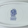 Блюдце Boch la Louviere Rhodes 19 см Бельгия