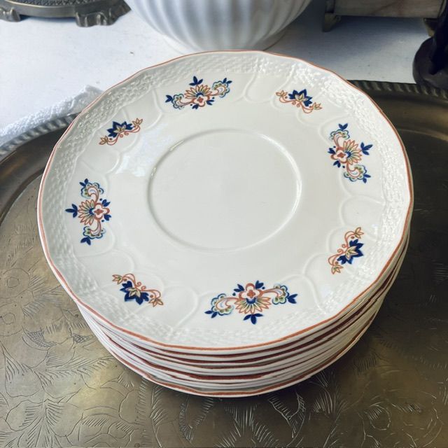 Блюдце Boch la Louviere Rhodes 19 см Бельгия