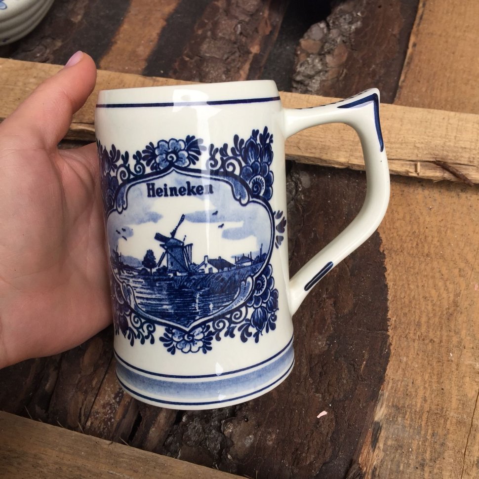 Кружка пивная Delft от Heineken