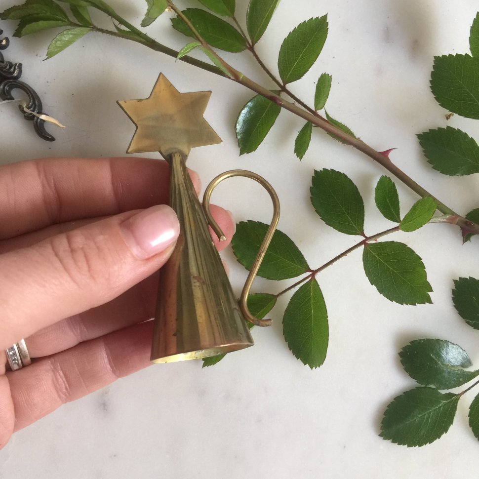 Тушитель колпачок для свечи Звезда Давида