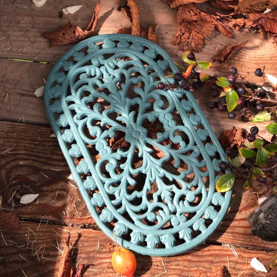 Подставка под горячее 25х15 см чугун