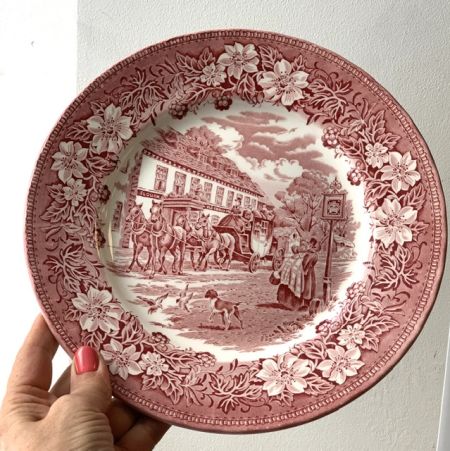 Тарелка 25 см Royal Tudor Ware Staffordshire Англия