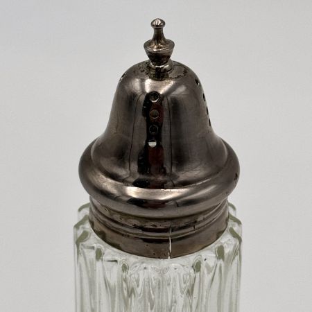 Сифтер 15 см стекло серебрение уценка