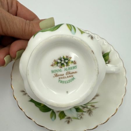 Чайная пара Trillium Royal Albert 200 мл Англия 