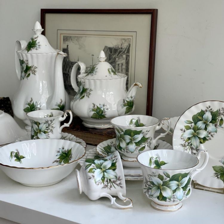 Чайная пара Trillium Royal Albert 200 мл Англия 