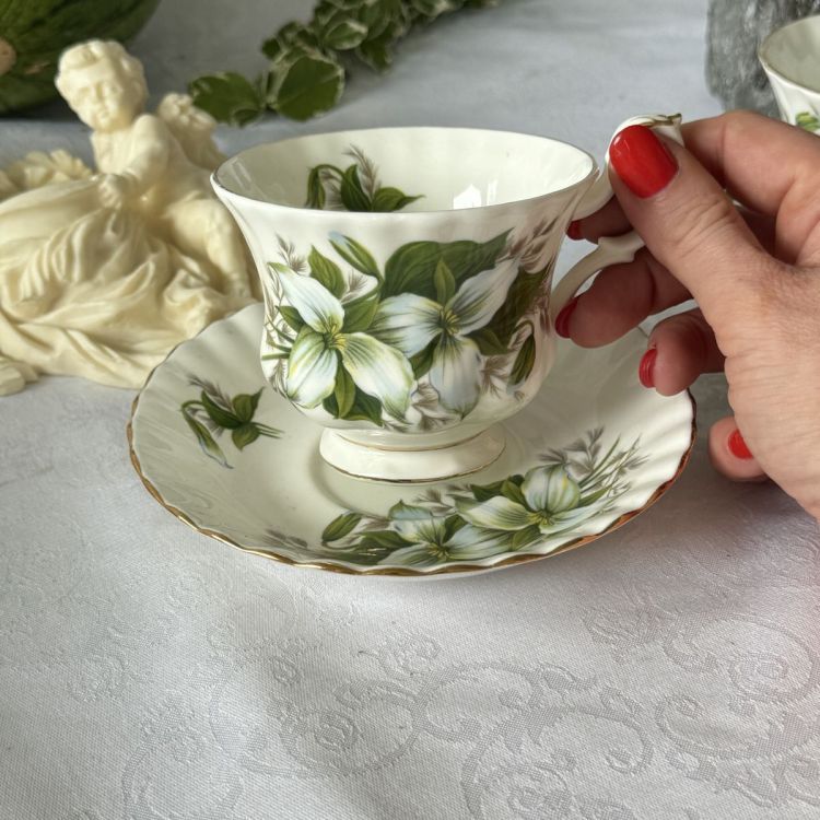 Чайная пара Trillium Royal Albert 200 мл Англия 