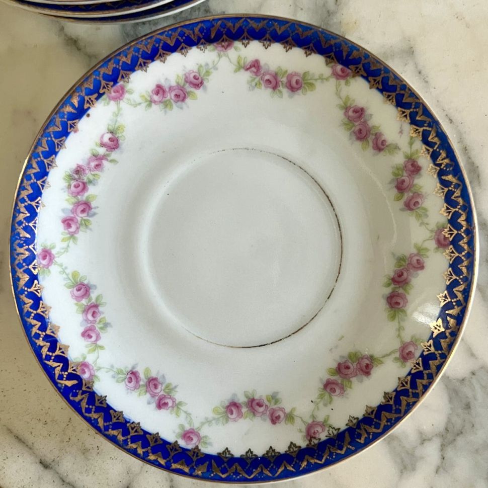 Кофейная пара Limoges 110 мл фарфор Франция