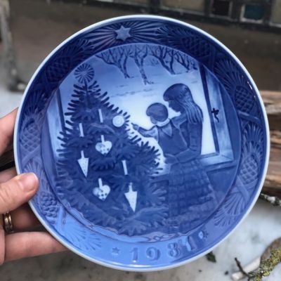 Тарелка ежегодная 1981 Royal Copenhagen Дания