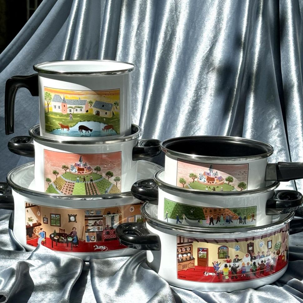 Ковш эмалированный ВиллеройБох Design Naif 1,5 л  Германия 