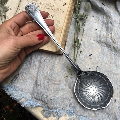 Ложка - дуршлаг большая для пудры