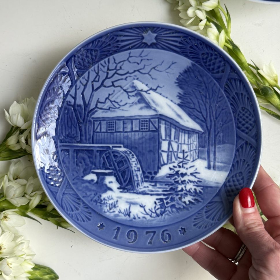 Тарелка ежегодная 1976 Royal Copenhagen Дания