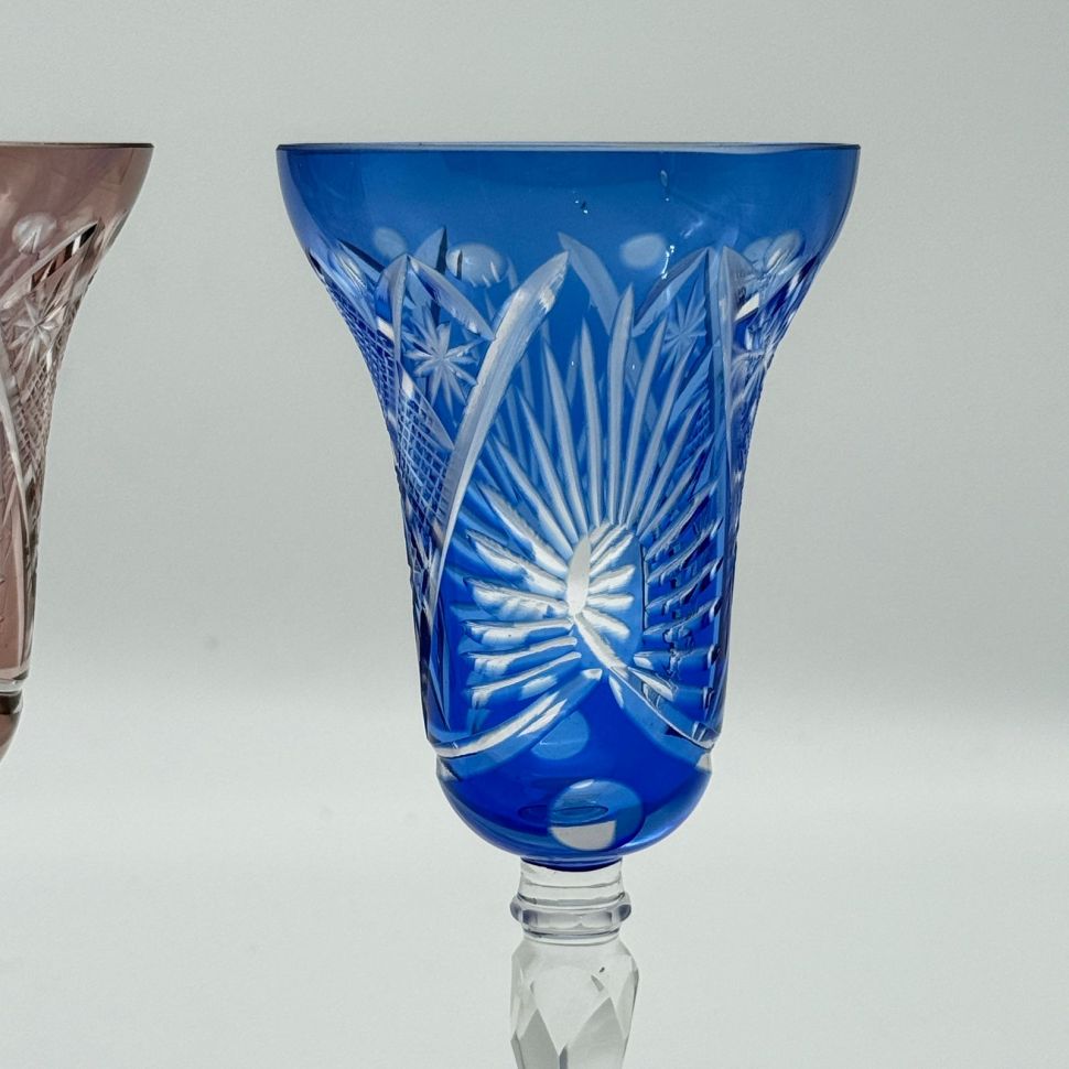 Бокал Anna Hutte набор Арлекин 4 шт. 120 мл накладной хрусталь Германия