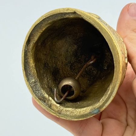 Колокольчик настольный Наполеон латунь