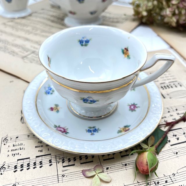 Чайная пара Ph.Rosenthal Classic Rose Мелкоцвет 200 мл Германия