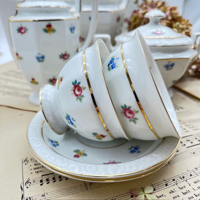 Чайная пара Ph.Rosenthal Classic Rose Мелкоцвет 200 мл Германия