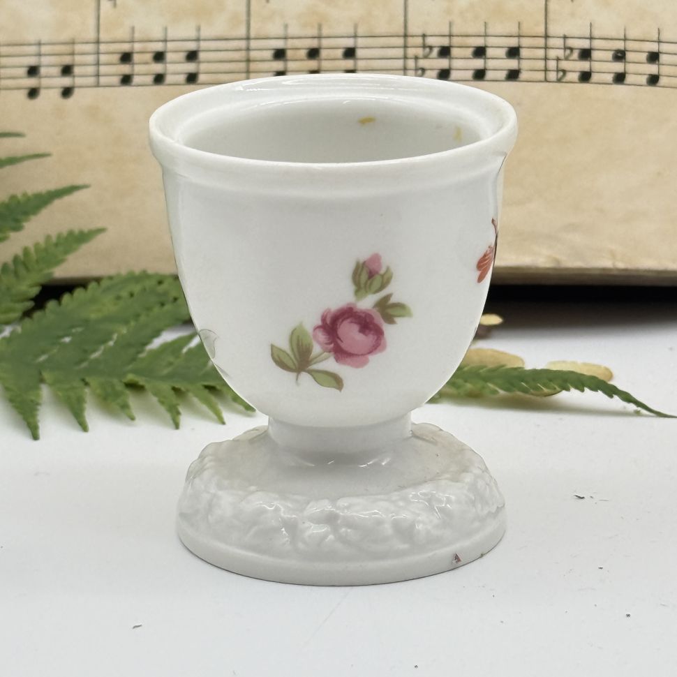 Подставка под яйцо Rosenthal Maria Classic Rose Мейсенский букет 6 см Германия