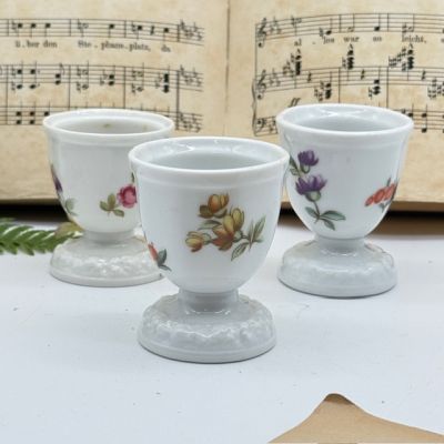 Подставка под яйцо Rosenthal Maria Classic Rose Мейсенский букет 6 см Германия