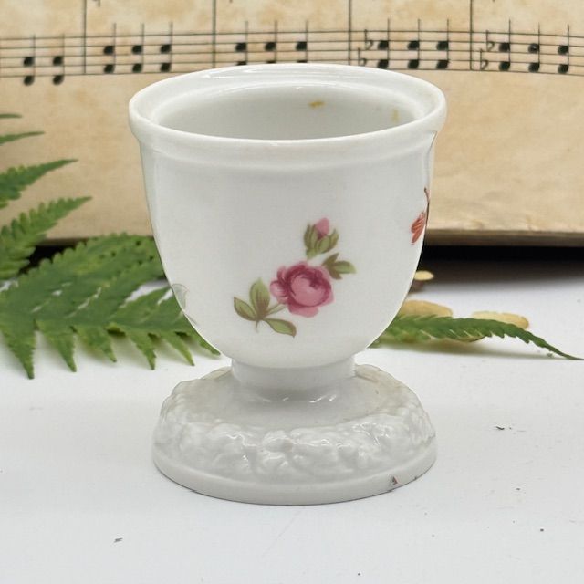 Подставка под яйцо Rosenthal Maria Classic Rose Мейсенский букет 6 см Германия