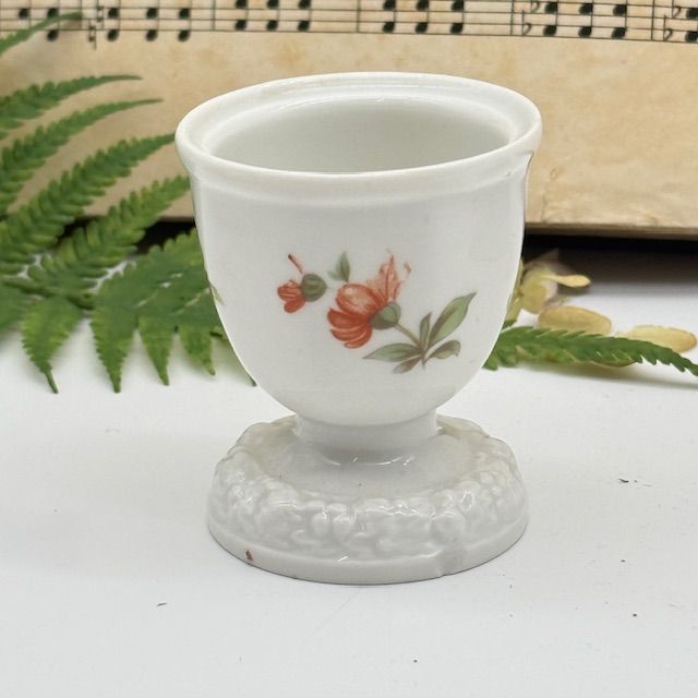 Подставка под яйцо Rosenthal Maria Classic Rose Мейсенский букет 6 см Германия