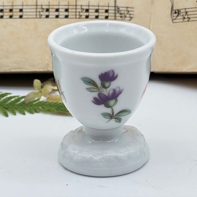 Подставка под яйцо Rosenthal Maria Classic Rose Мейсенский букет 6 см Германия