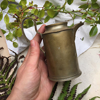 Кувшин малый с плетеной ручкой