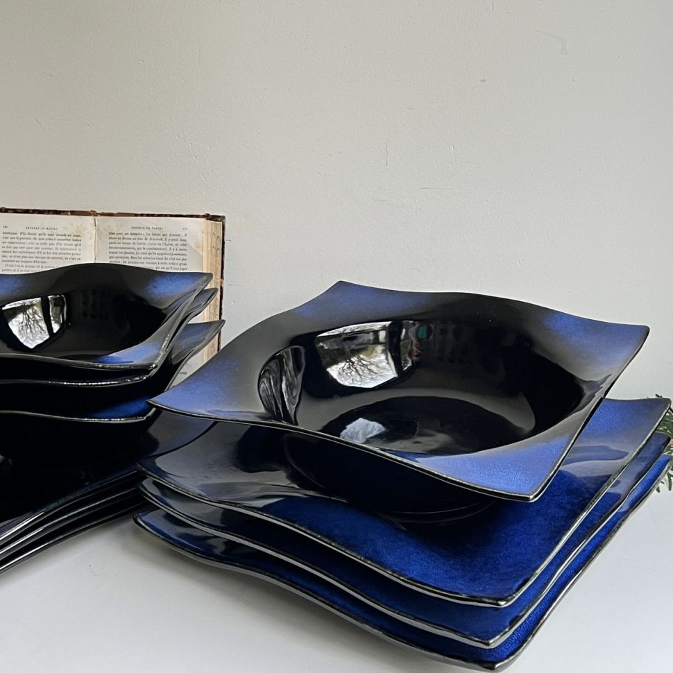 Блюдо салатник глубокий 26х26 см Франция фарфор