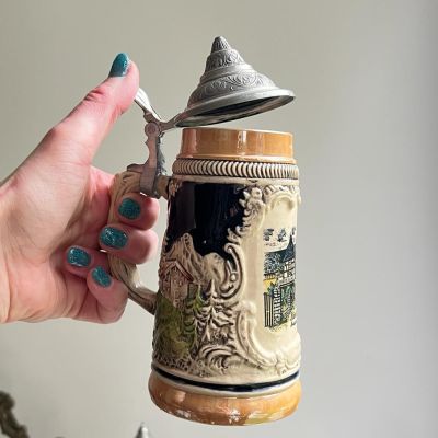 Кружка пивная 350 мл ручная работа