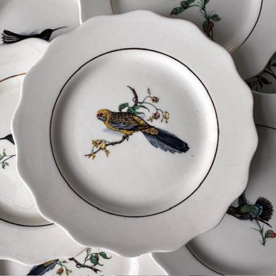 Тарелка Gien Птицы 18 см Франция