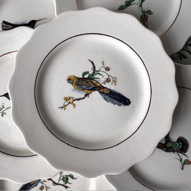 Тарелка Gien Птицы 18 см Франция 