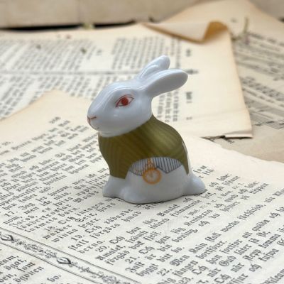Статуэтка ИФЗ Кролик Филька 6 см фарфор